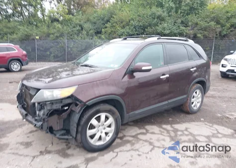2011 Kia Sorento Lx from USA, damaged, VIN 5XYKT3A18BG107030